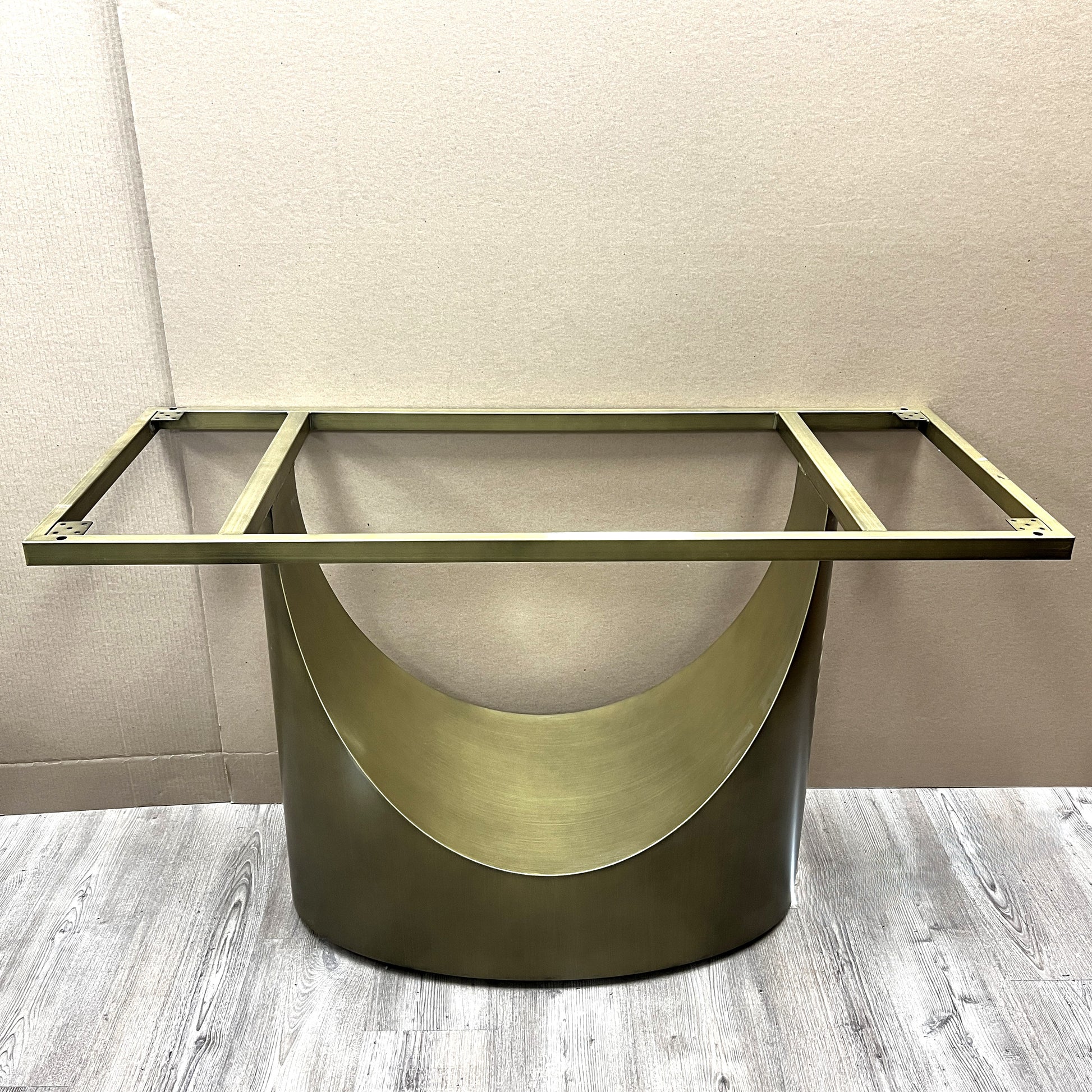 Dining Table Legs, Gold Dining Table Base, Dining Table Base, Brass Dining Table Base