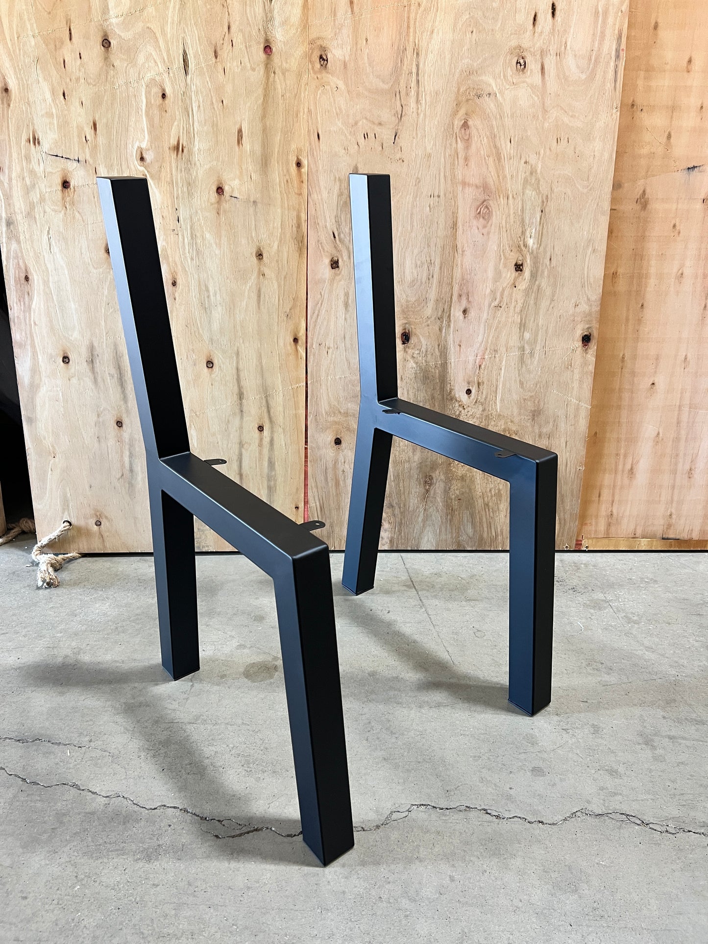 BENCH / CHAIR LEGS With Backrest