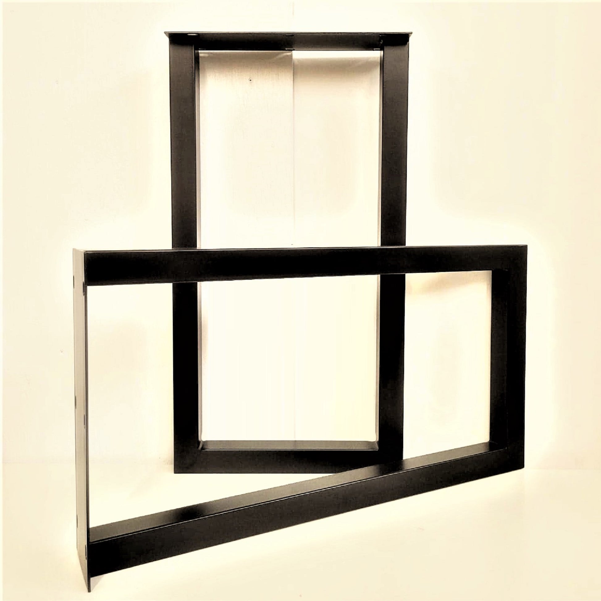 Metal Legs, Furniture Legs, Counter Height Legs, Counter Table Legs, Z Shape Legs, Table Base, Desk Base, Metal Base for Table