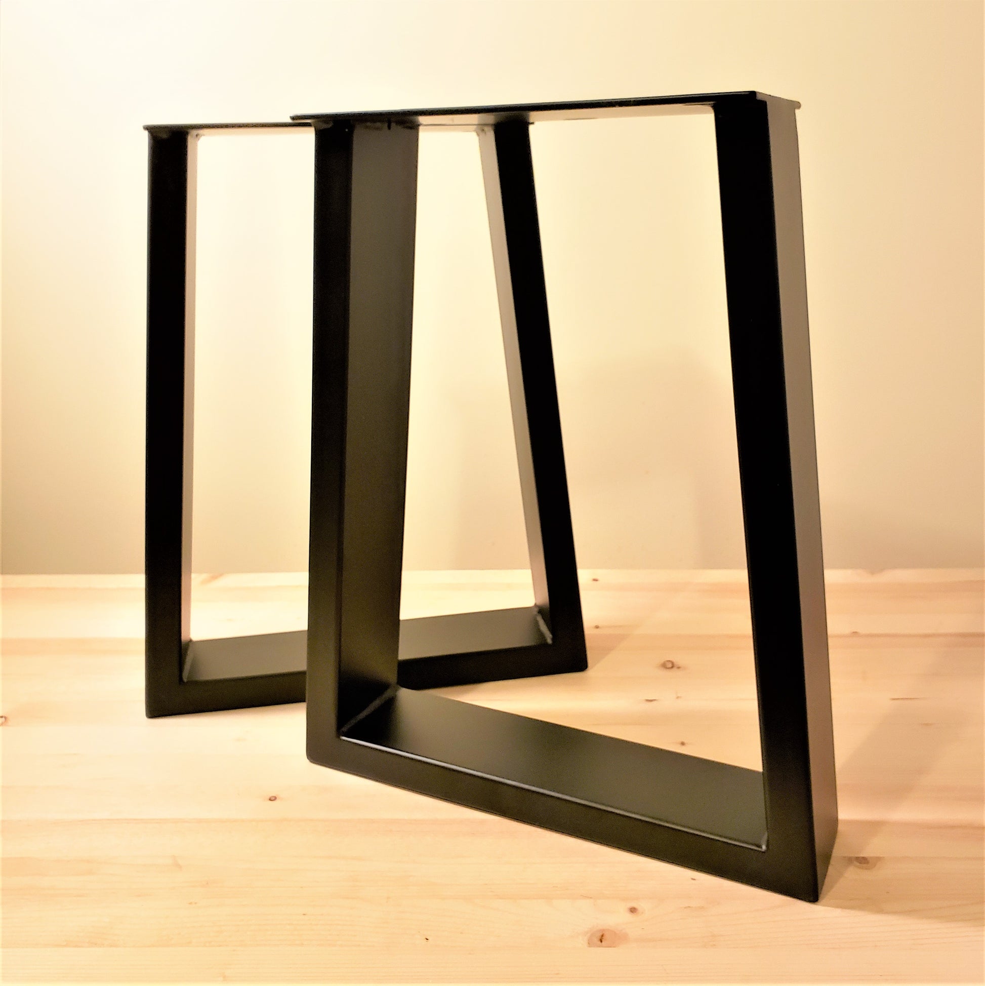 Coffee Table Legs, Bench Legs, Metal Legs, Hairpin Legs, Furniture Legs, Steel Legs, DIY Woodworking, Trapezium Shaped Bench Legs, Trapezium Bench Legs, Bench Legs