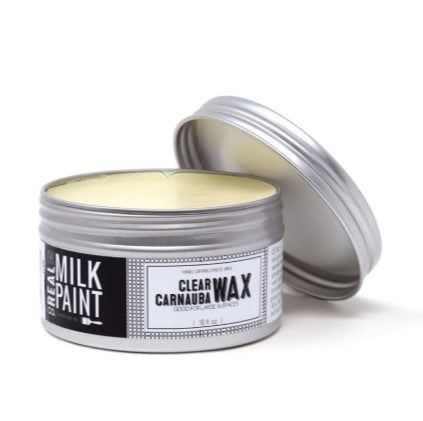 Clear Carnauba Wax Paste, Milk Paint, Milk Paint Wax Paste, Carnauba Wax Paste