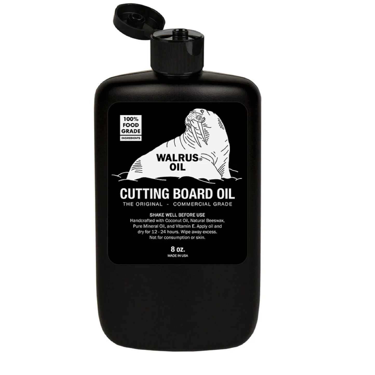 Food Safe Cutting Board Oil, Walrus Oil, Wood Wax, Charcuterie Board Oil