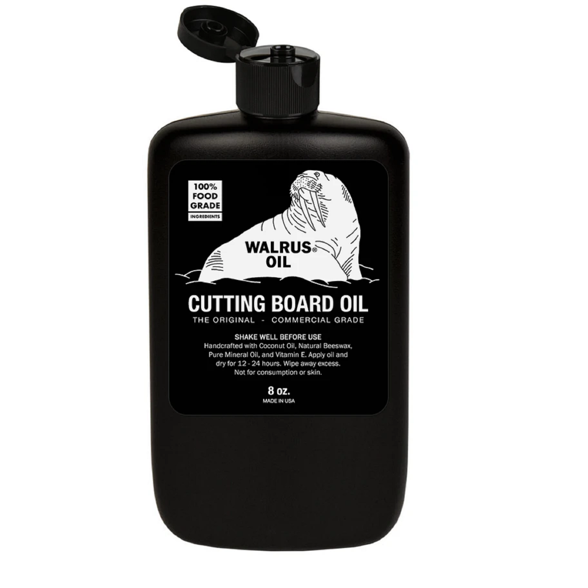 Food Safe Cutting Board Oil, Walrus Oil, Wood Wax, Charcuterie Board Oil