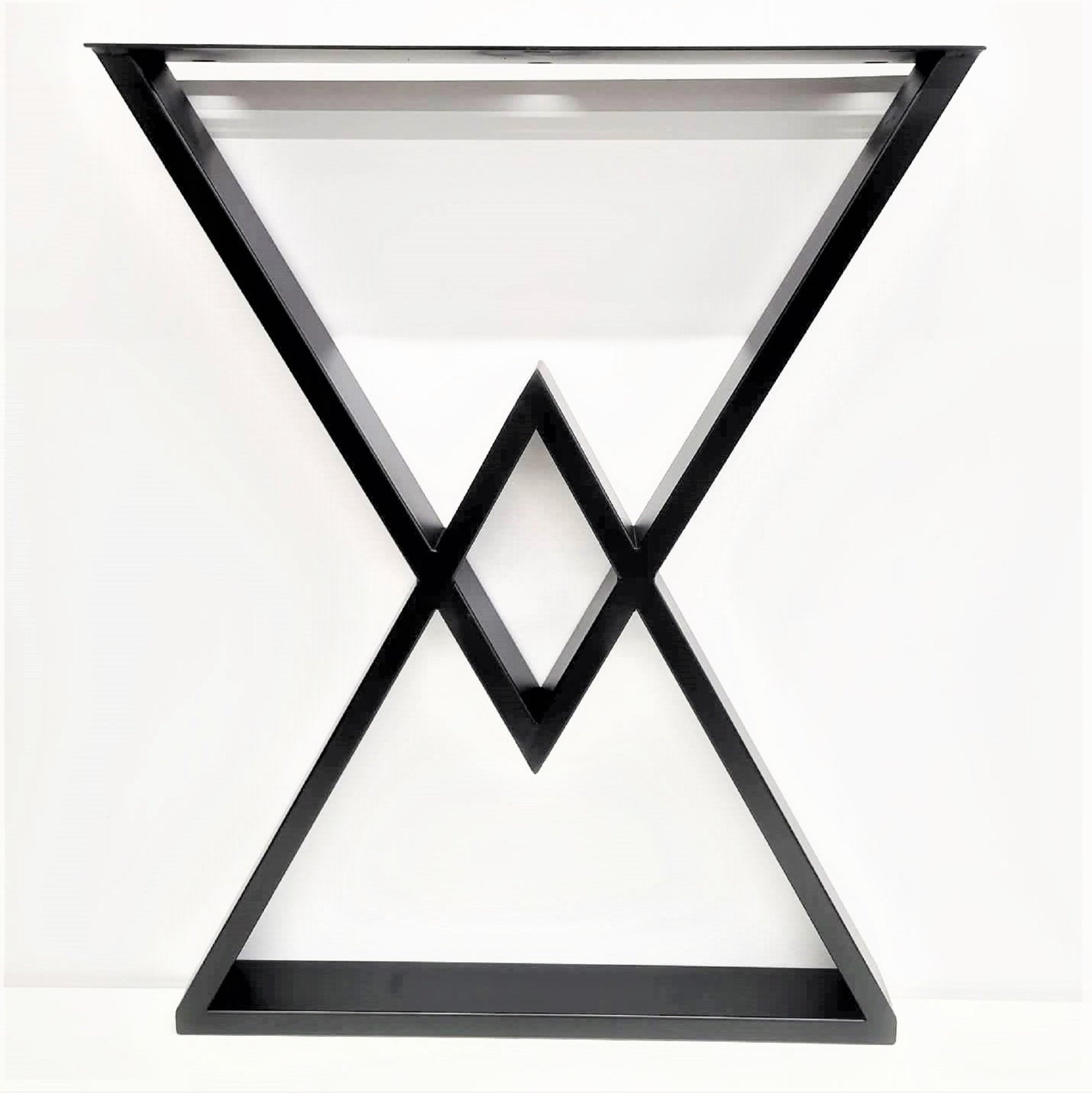 Metal Legs, Furniture Legs, Counter Height Legs, Counter Table Legs, Diamond Shape Legs, Table Base, Desk Base, Metal Base for Table