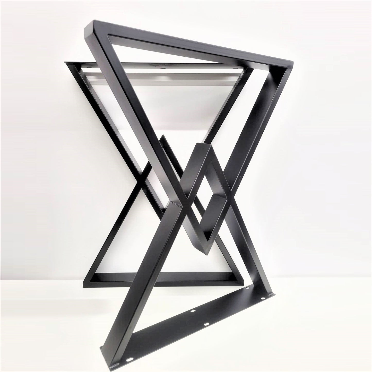 Metal Legs, Furniture Legs, Counter Height Legs, Counter Table Legs, Diamond Shape Legs, Table Base, Desk Base, Metal Base for Table