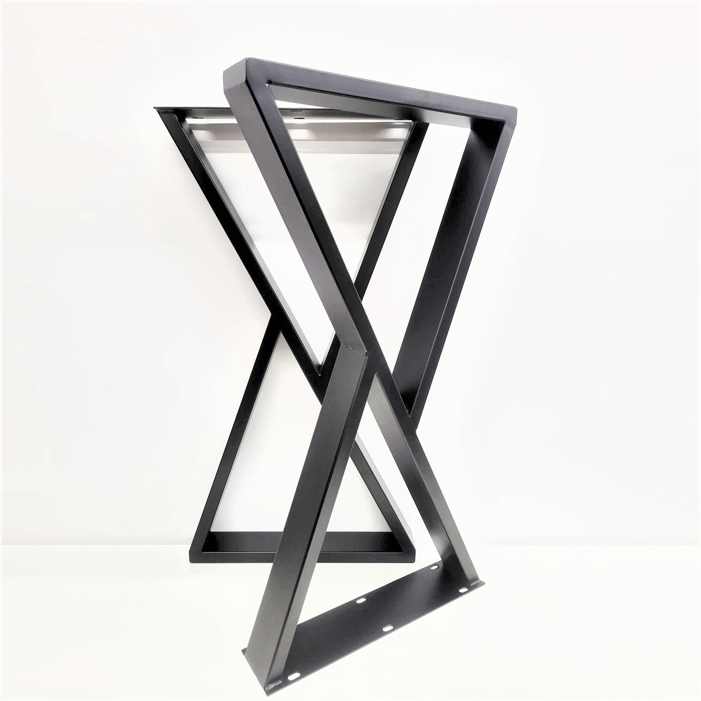 Metal Legs, Furniture Legs, Counter Height Legs, Counter Table Legs, Z Shape Legs, Table Base, Desk Base, Metal Base for Table