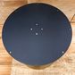 H28 x W31" Brass Color Cone Frustum Shape Round Dining Table Base