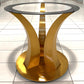 Gold table base, metal table base, pedestal table base, metal table legs, gold table legs, steel table base, steel table legs