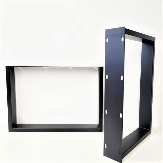 H17  x W24  EXTRA WIDE U Shaped Coffee Table Legs - 1 Pair