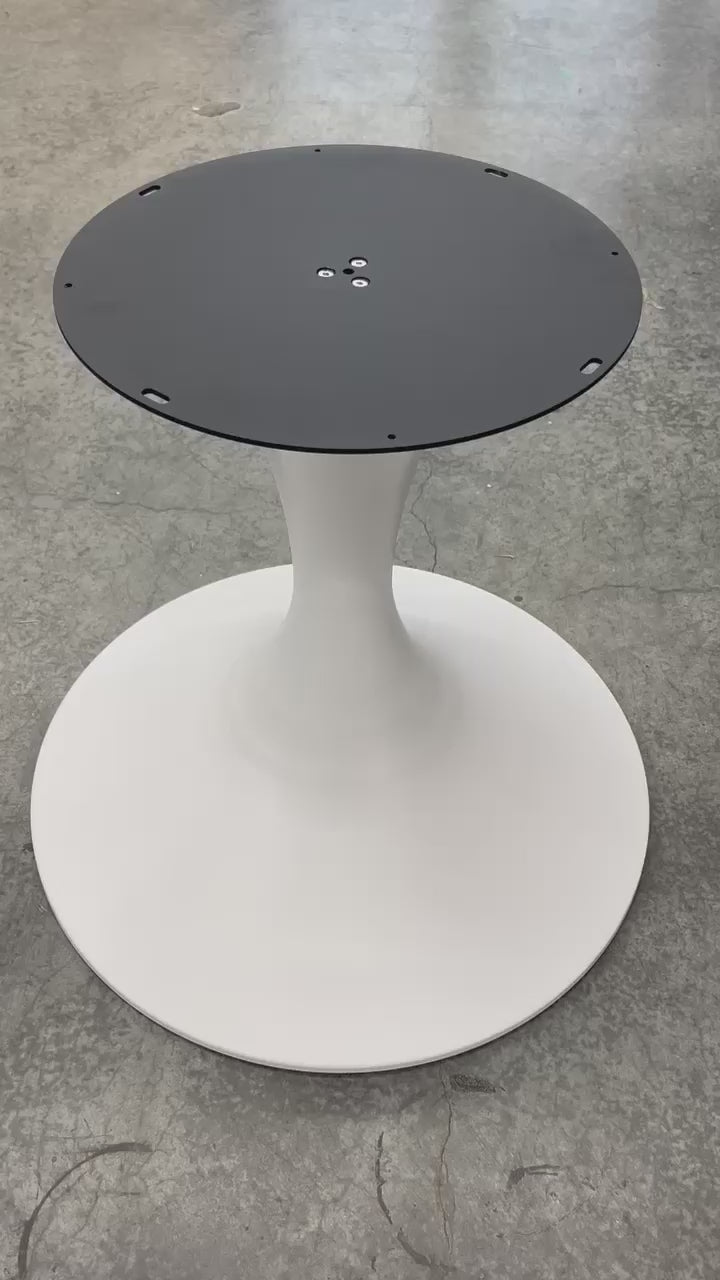 White Table Base, Tulip Table Base, Pedestal Table Base, Dining Table Legs, Furniture legs, Table Legs, Table Base, Metal Table Base, Steel Table Base