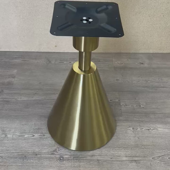 End Table Base, Side Table Base, Table Base, Coffee Table Base, Gold Table Base