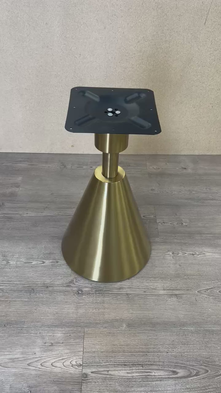 End Table Base, Side Table Base, Table Base, Coffee Table Base, Gold Table Base
