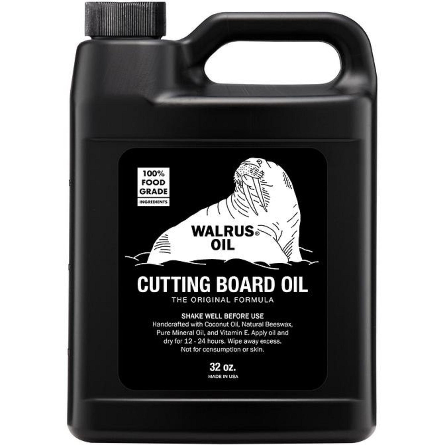 Food Safe Cutting Board Oil, Walrus Oil, Wood Wax, Charcuterie Board Oil