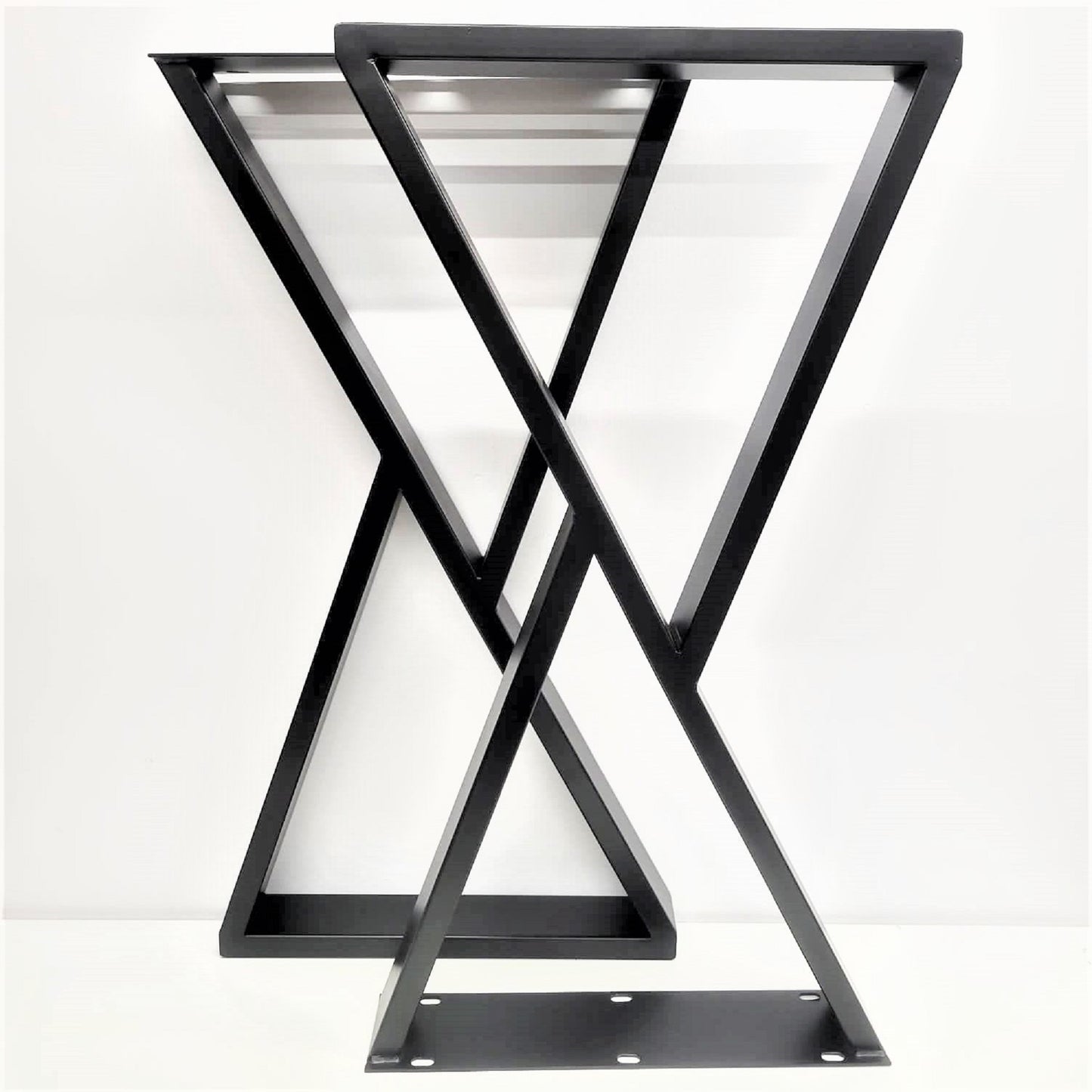 Metal Legs, Furniture Legs, Counter Height Legs, Counter Table Legs, Z Shape Legs, Table Base, Desk Base, Metal Base for Table