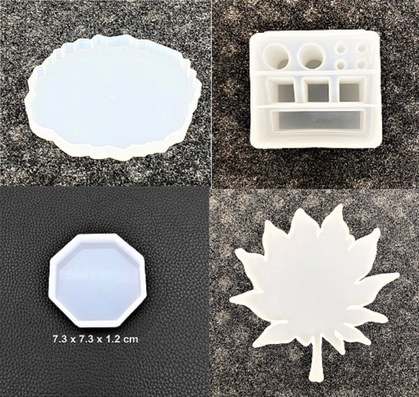 Silicon Molds for Epoxy Resin Objects